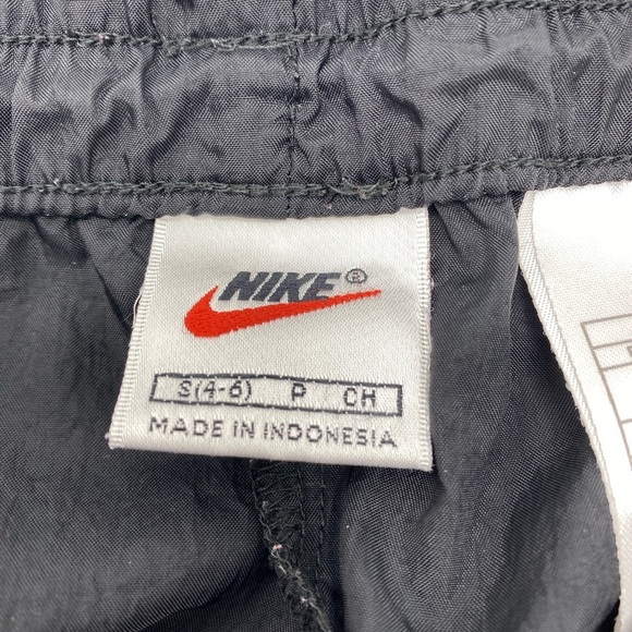 Nike Performance Pants Women's Black Ankle Zip Windbreaker Y2K Vintage Small - Picture 11 of 11